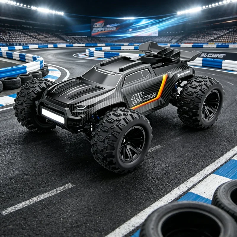 12212 Generic 1/12 4wd Rc Remote Control Car 60km/H High Speed Metal Parts Off Road Racing Electric Vehicle For Adult Hobby