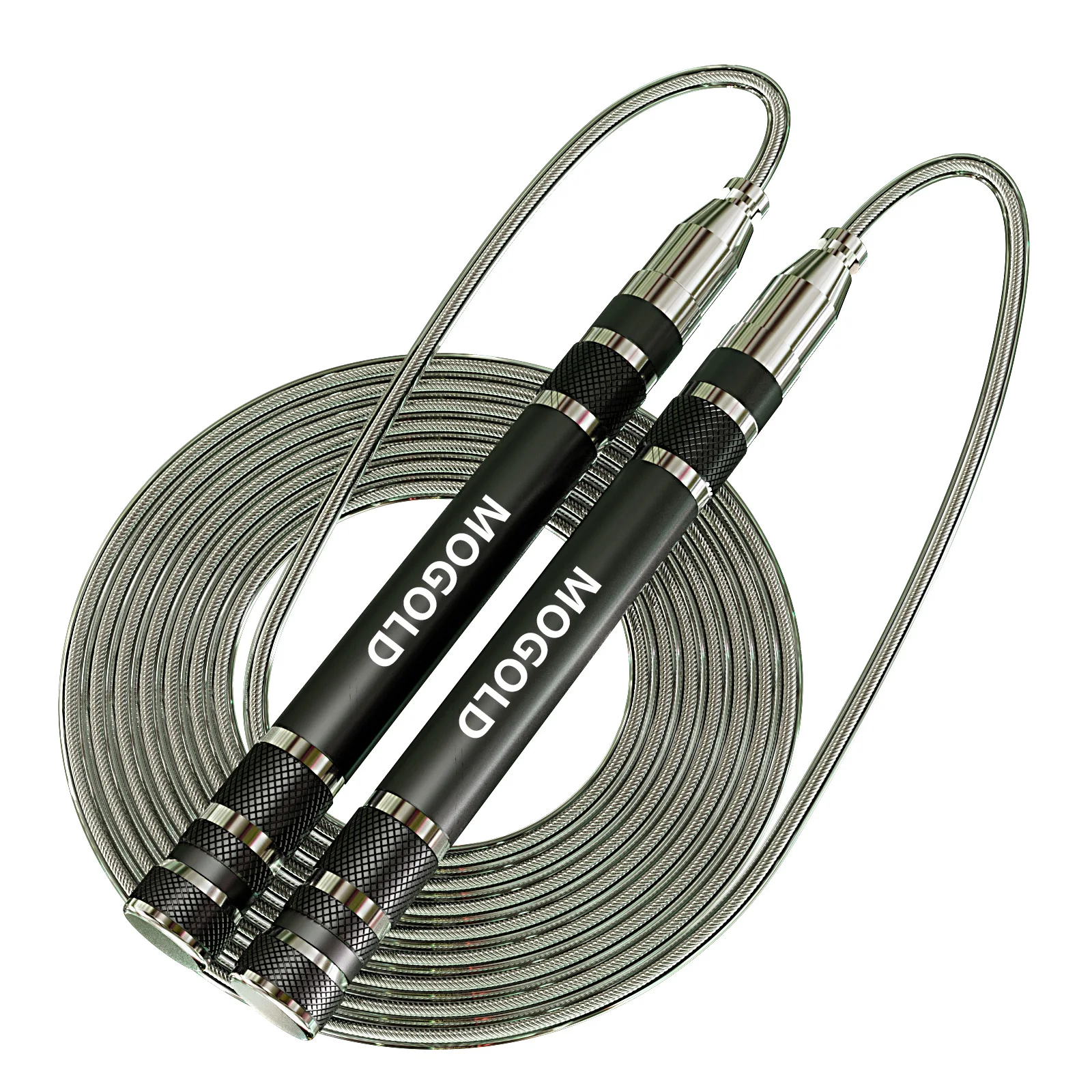 Aluminum Jump Rope, Ball Bearing, Adjustable Length Wire Rope, Gym Adult Fitness Training Sports Equipment, Aerobic Shaping