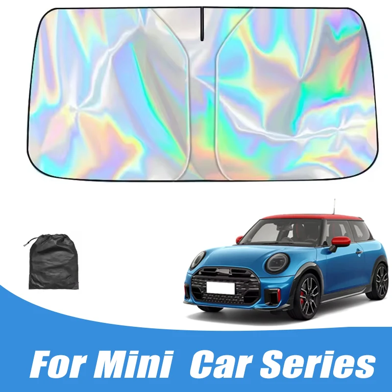Car Windshield Sunshades Cover for MINI Cooper One Clubman Countryman Cabrio JCW Paceman Sun Protection Accessories