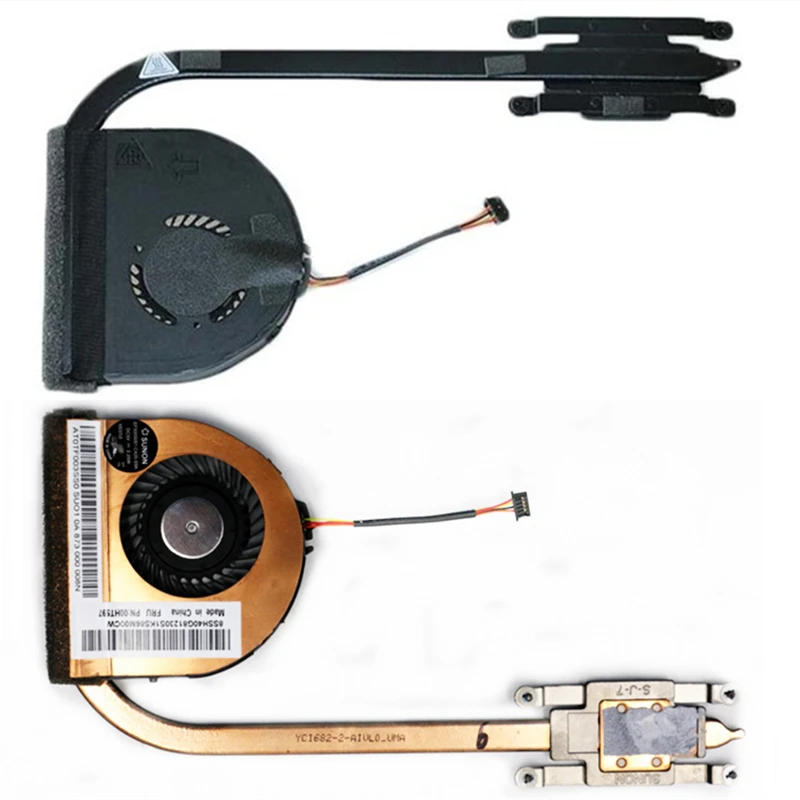 

New Original For Lenovo Thinkpad T450 Cooling Fan Heatsink Radiator FRU：04X5942 04X5944 00HT597 01AW558 01AW559 01AW560