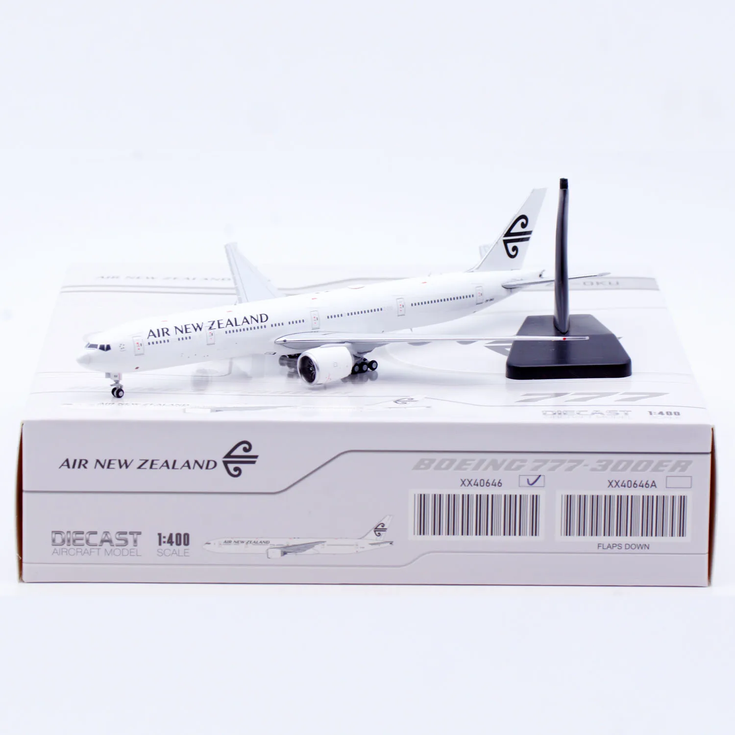 

XX40646 Alloy Collectible Plane Gift JC Wings 1:400 Air New Zealand Boeing B777-300ER Diecast Aircraft Jet Model ZK-OKU