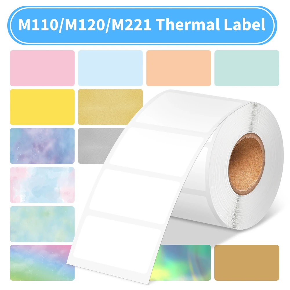 Itari Thermal Sticker Label for M110/M100/M108/M220/M250/M221/M102 Label Printer, 1.97"x1.18"(50x30mm), 230 Labels/Roll