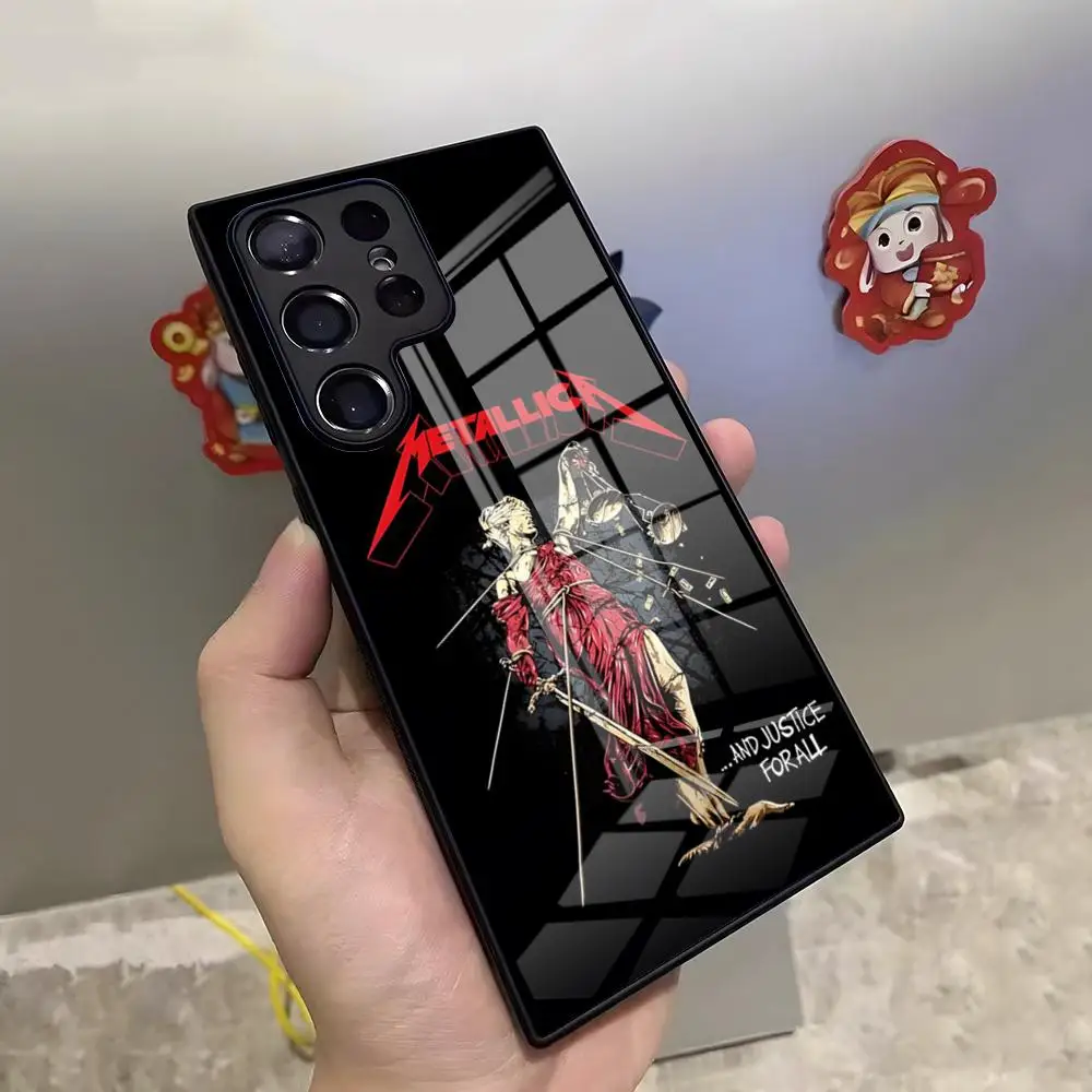 Heavy Metal Rock Band Megadeths Phone Case For S25 Ultra Samsung S26 S24 Fe S22 S23 21 A17 A57 A37 A54 A34 A53 A16 Glass Cover