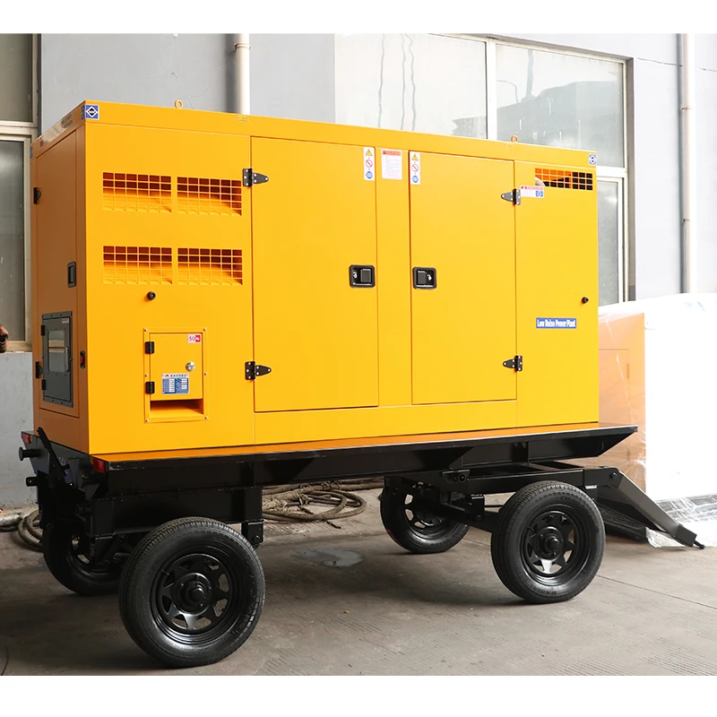 300kW-400kW Diesel Generator Silent Three Phase Industrial Genset Prime Standby Power Auto Start for Data Center Mining