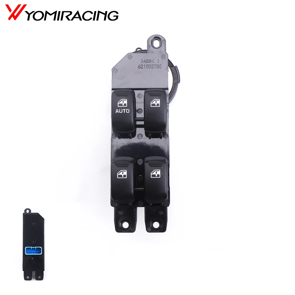 

YOMI 9357026000 93570-26000 9357026100 Left Power Window Main Switch For Hyundai Santa Fe 2.4 2.7 2001 2002 2003 2004 2005