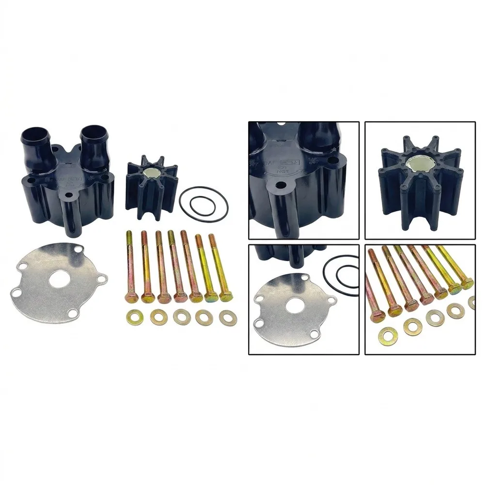807151A14 Seawater Pump Housing And Impeller Repair Kit For Mercruiser Engine For Marine Cooling System Replacement Parts