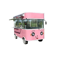 OEM CE Approved Street Electric Food Truck Trailer Hot Dog Vending Cart with Kitchen Equipment