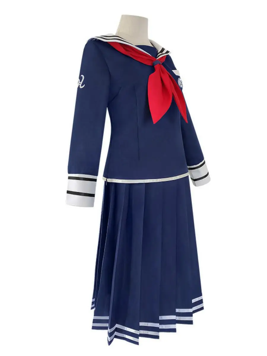 

Новый костюм DanganRonpa для косплея на Хэллоуин, зимняя одежда, танцевальный костюм с колесом кориандра, материал из полиэстера, сценическое выступление