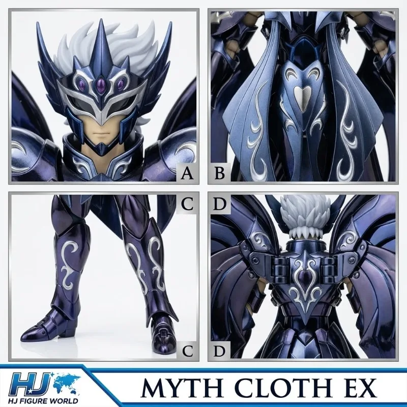 【Ready Stock】 Saint Seiya MST Thanatos Death God Myth Cloth EX Metal Armor Diecast Action Figure Collection Toy Gift