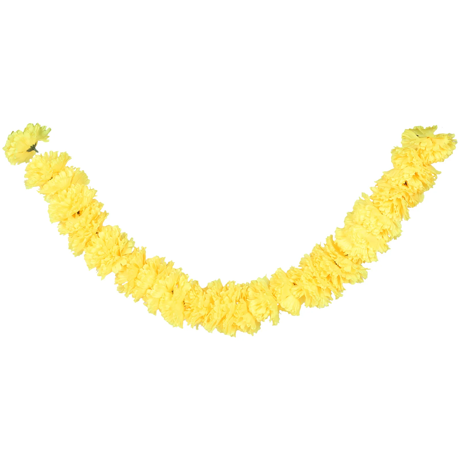 

Marigold Decoration Wreaths Garland Flowers Halloween Silk Cloth Artificial for Hanging Decorative Ornaments