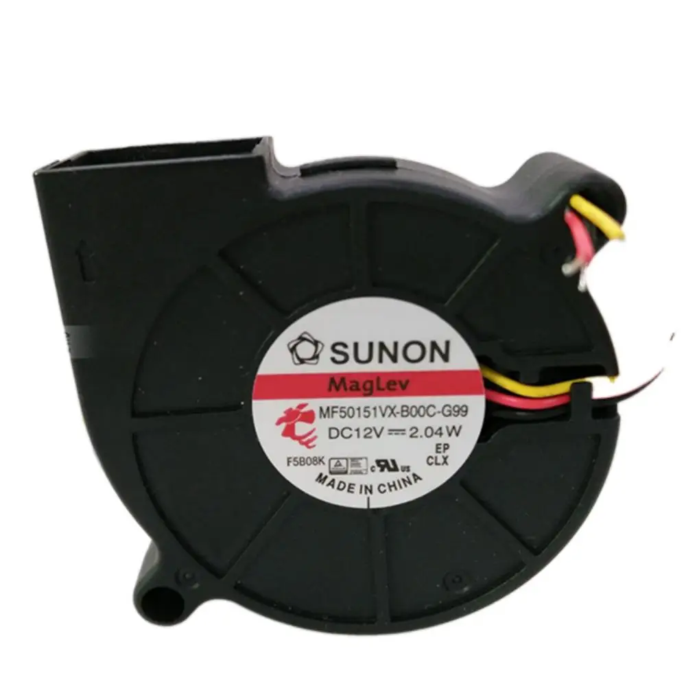 SUNON DC12V 2.04 واط MF50151VX-B00C-G99 5015 مروحة 50X50X15MM مروحة التبريد لاردوينو