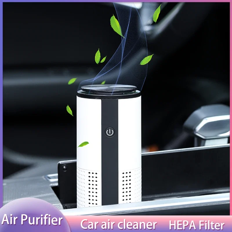 Xiaomi Youpin New Car Negative Ion Air Purifier Ionizer Odor Remover Smoke Formaldehyde Air Cleaner Freshener for Home Vehicle