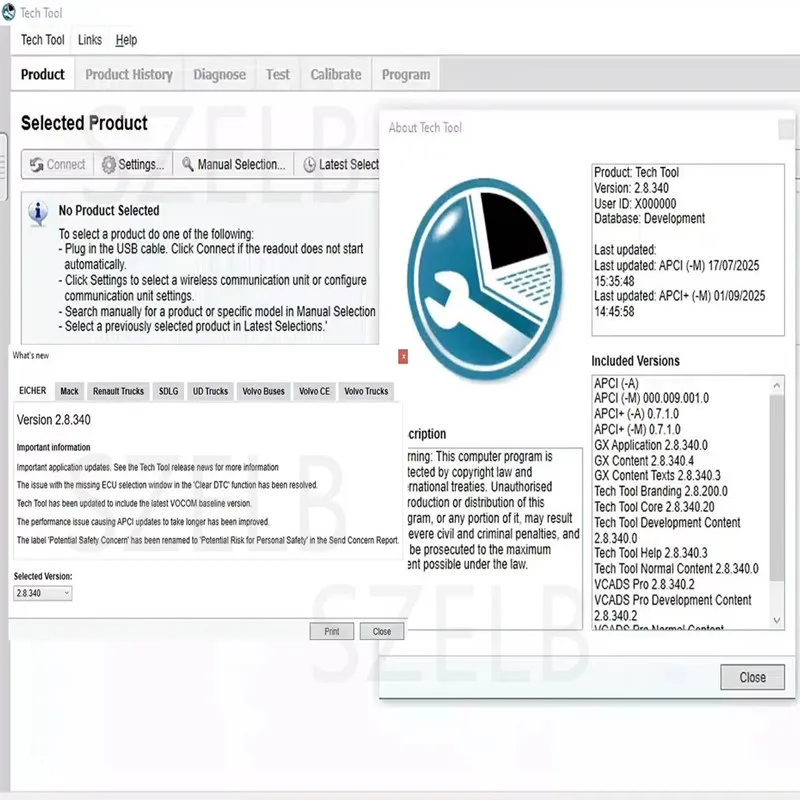 Premium TechTool 2.8.340 Software + Dev2tool + APCI [2025.09] – De Uitgebreide Handleiding voor ECU-Programmeerders