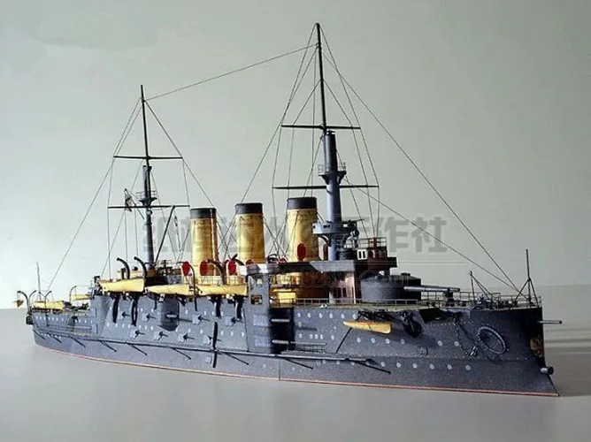 

Масштаб 1:250 боевой корабль Czarist Россия Oslabya 3D бумажная модель корабля бумажная модель Набор пазлов игрушка ручной работы сделай сам