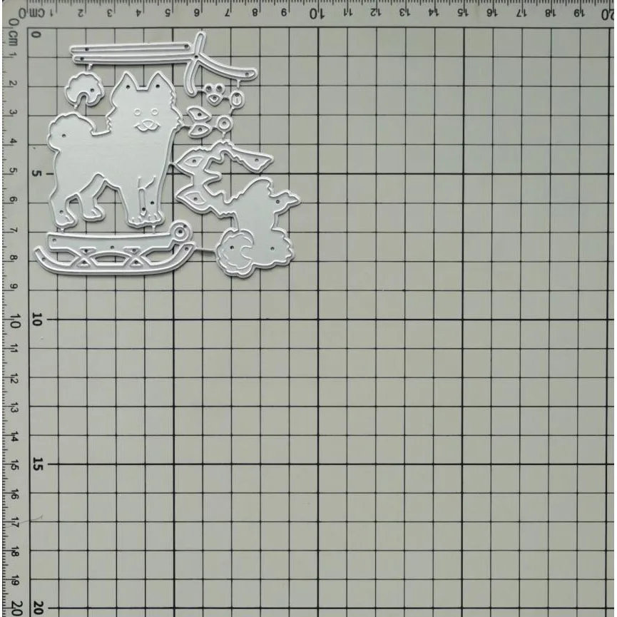 Nowe 2024 metalowe matryce do cięcia psów zaprzęgowych Album na zdjęcia diy do scrapbookingu dekoracyjne wytłaczanie rzemiosło, do farbowania do