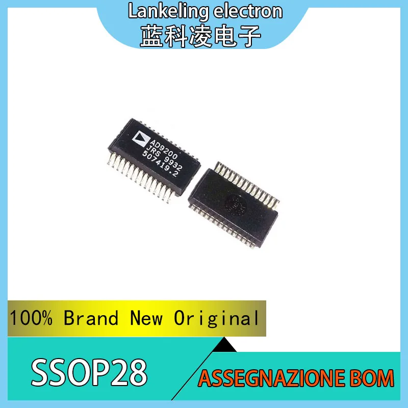 (5piece)AD9200JRS AD AD9200 AD9200JR 100% Brand New Original Chip SSOP28