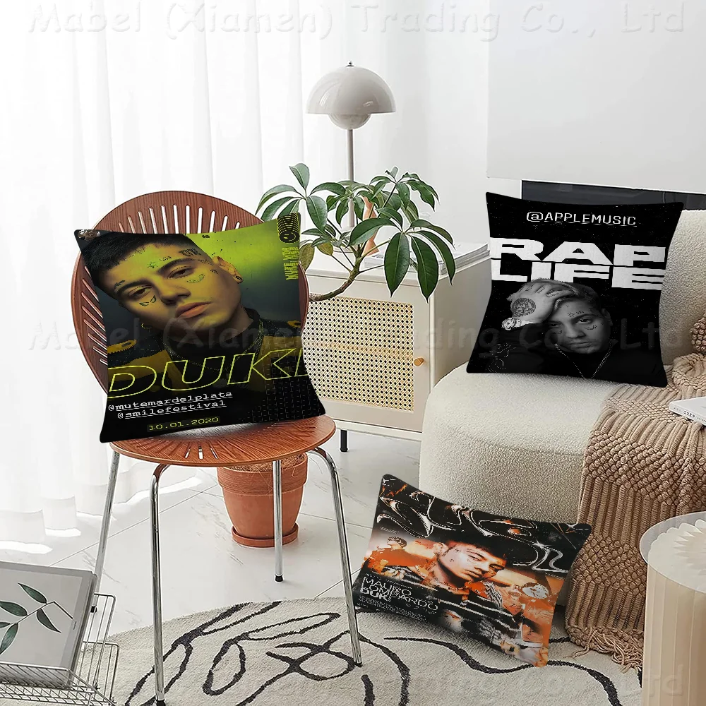 

Duki Rapper Music Personalized Pillow Dust Cover Bedroom Kids Party Decoration Pillowcase Birthday Children Gift