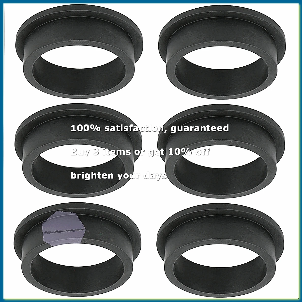 6pcs 11228 11412 L-Shape O-Ring Gasket for Sand Filter Pumps Motor Replacement O-Ring Gasket Pool AccessoriesA09G