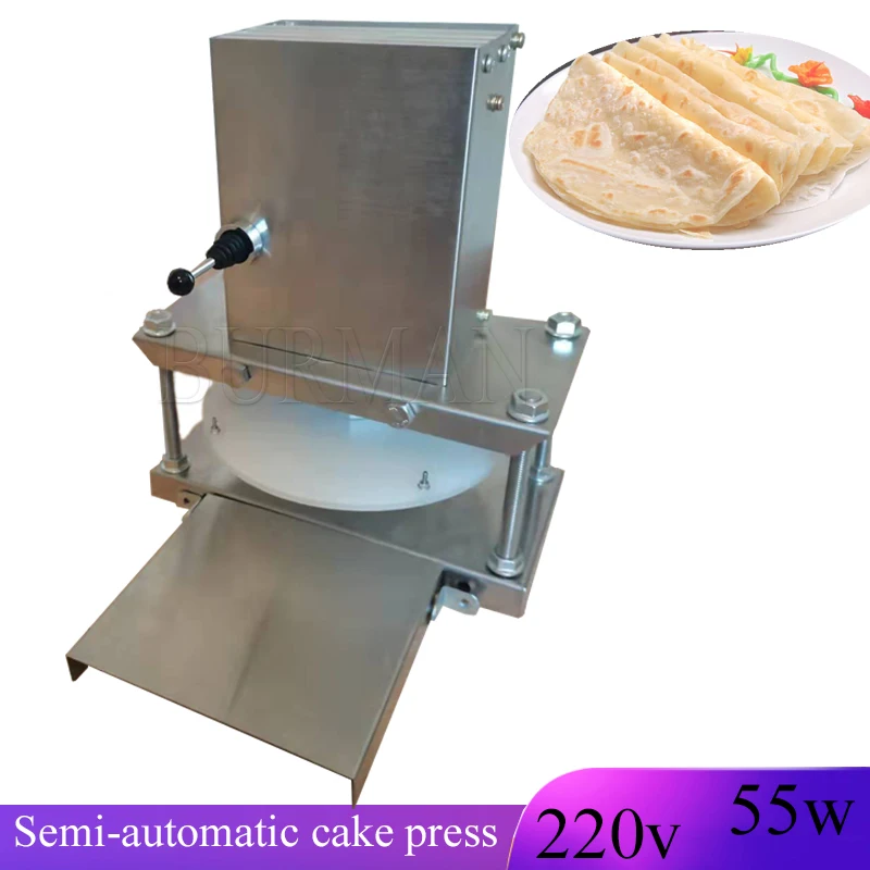 Stainless Steel Electric Dough Press Machine Stuff-filled Pancake  Snack  Equipment