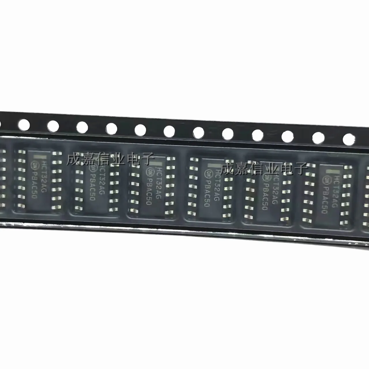 100pcs/Lot MC74HCT32ADR2G SOP-14 MARKING;HCT32AG OR Gate 4-Element 2-IN CMOS 14-Pin Operating Temperature:- 55 C-+ 125 C