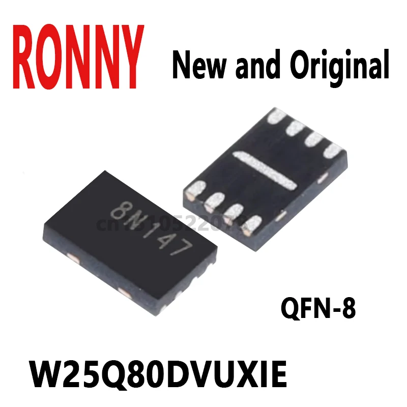 

10 шт. новые и оригинальные W25Q80DVUXIE 25Q80DVUXIE 25Q80D (8N820 8N817 8N620 8N5DJ 8N... QFN-8