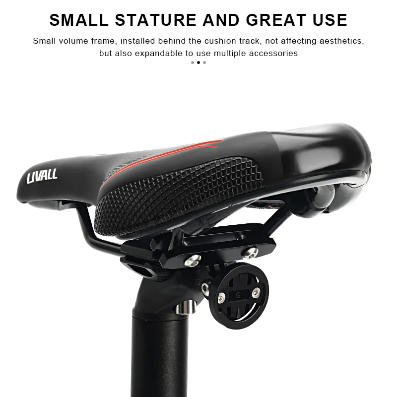 Fietsachterlicht Zadel Zadelpen Mount Houder Beugel Voor Garmin Varia Achteruitkijkradar/Garmin Ondersteuning Cradle Accessoires