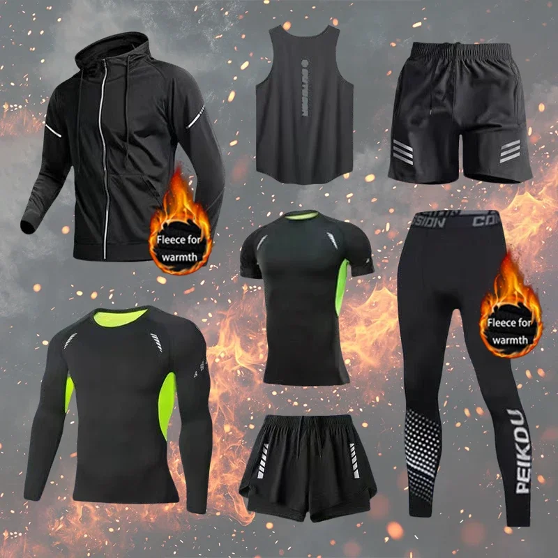 

Мужская теплая зимняя спортивная одежда для бега на лыжах, уличные брюки с длинными рукавами для альпинизма