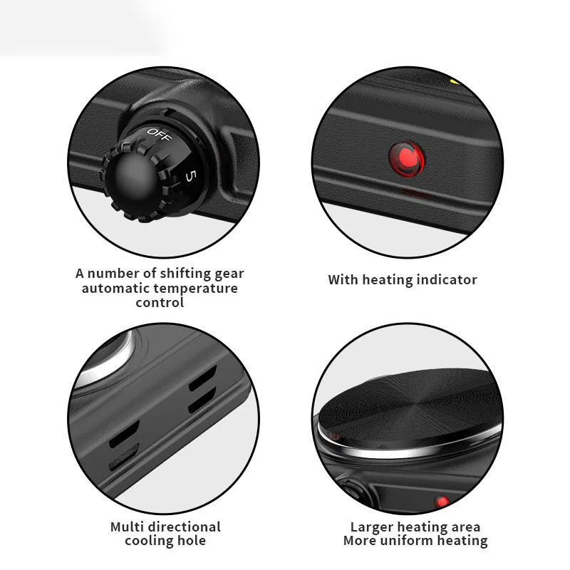 Бытовая многофункциональная индукционная плита, электрическая плита, кухонная машина с регулируемой температурой