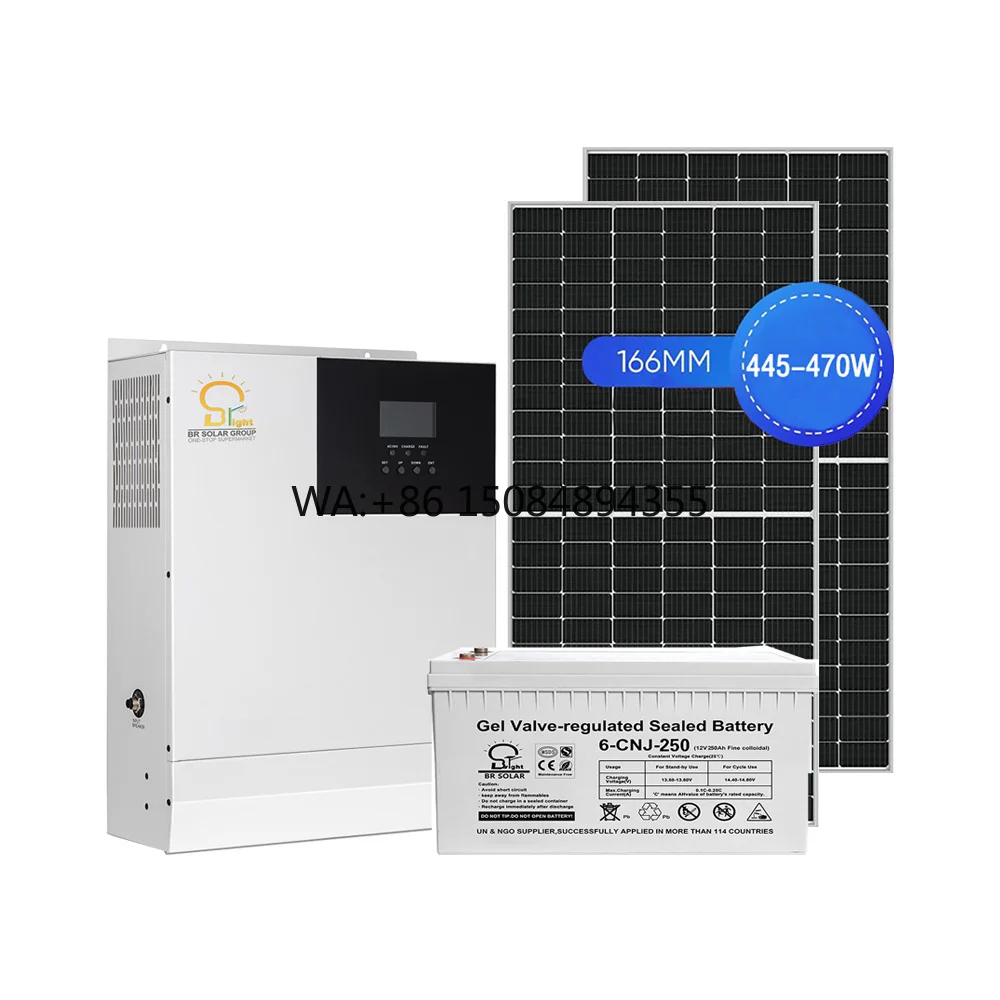 SOLAR Home Off-Grid Pv Solar Panel System 2Kw Solar Power Systems Complete Kit