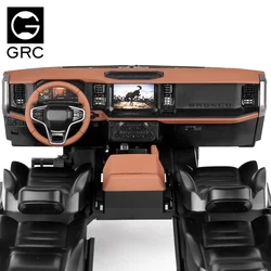 For 1/10 Rc Crawler Car Trax/as Trx4 Bronco 2021 Interior Dashboard Simulation Central Control Seat Modification Part G175g