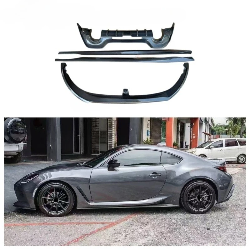 High Quality AG Style Real Carbon Fiber Body Kit Coupe 2021+ Front Lip Rear Diffuser Side Skirt