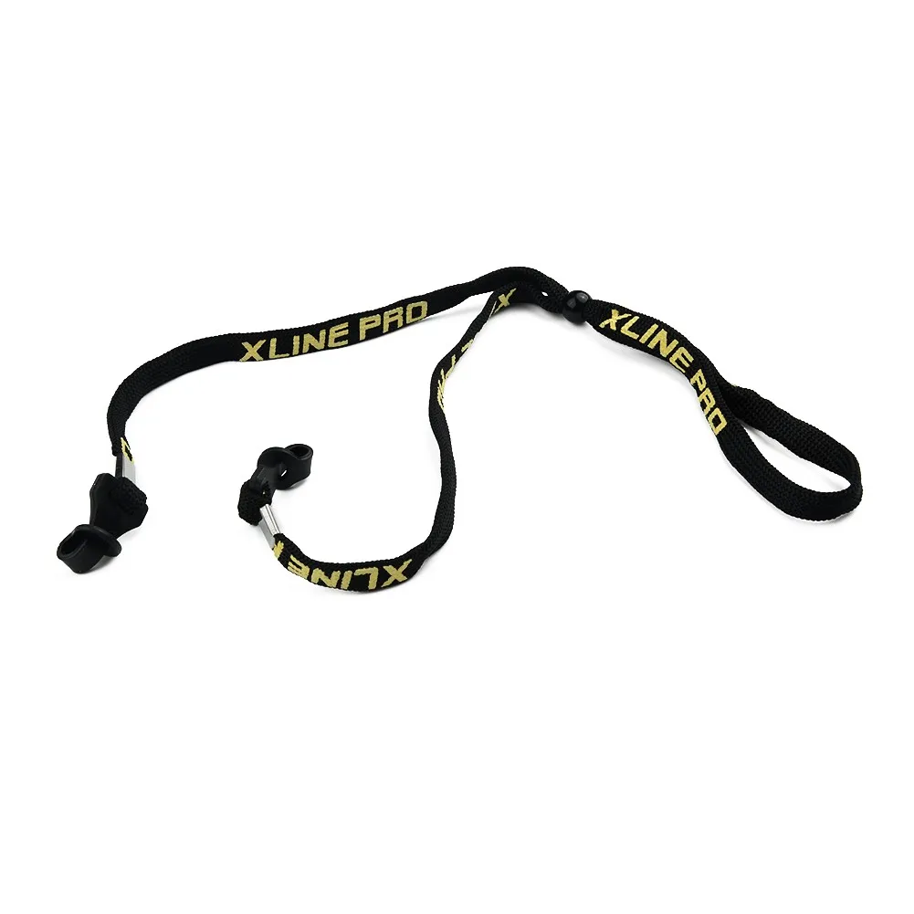 Rope Glasses Strap Neck Cord W/ Letters Lightweight Eyewear w/ Letters 59cm Adjustable Black Nylon Reading Sport