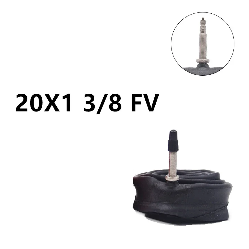 

1pcs 20inch Bicycle Inner Tube 20" for Bike Inner Tube 20x1 3/8 FV/AV 48L Cycling Bicycle Tube Parts