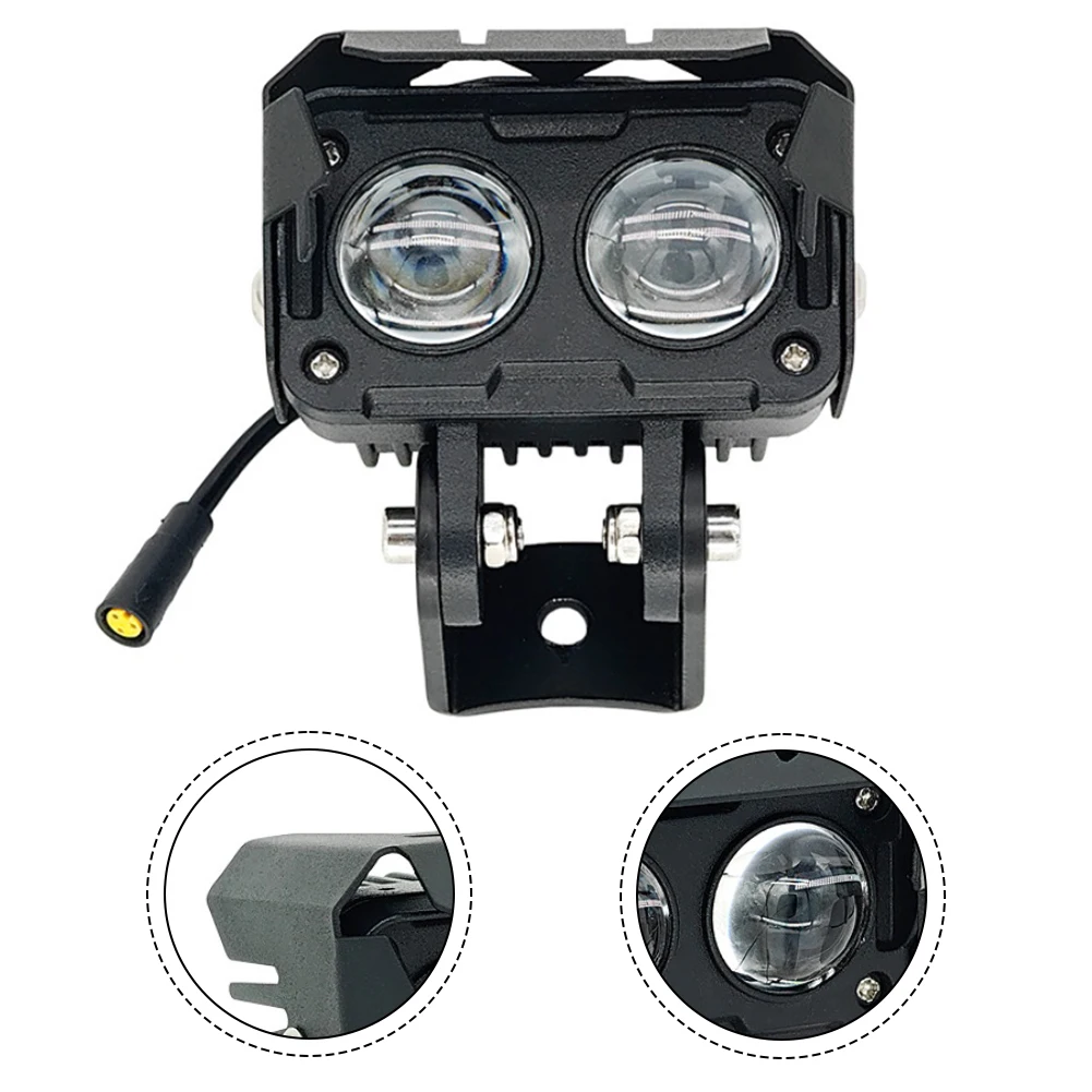 

76*76.5mm Aluminum Steering Headlight Bright Illumination Compact Design Long-Lasting Performance Low-Light Conditions