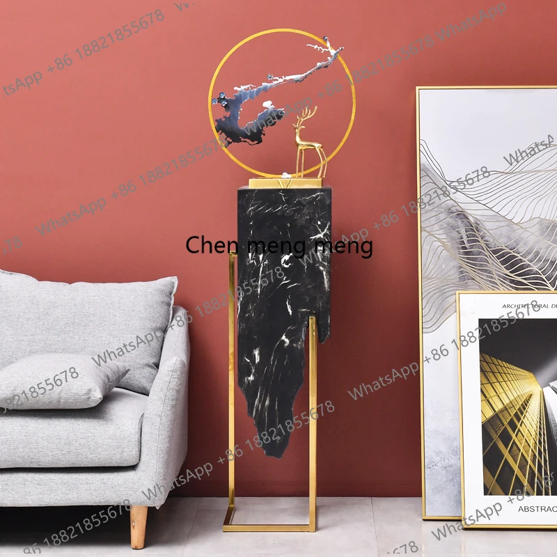 

New Chinese-style company opens flowing water generates wealth, decorations living room housewarming new home, simple atmosphere