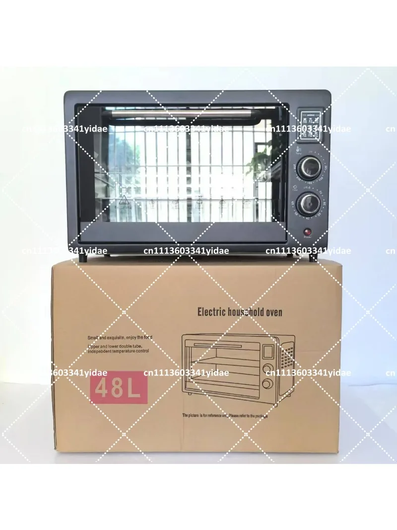 48L Electric Oven Multi-Function Bread Baking Integrated Countertop Toaster Oven