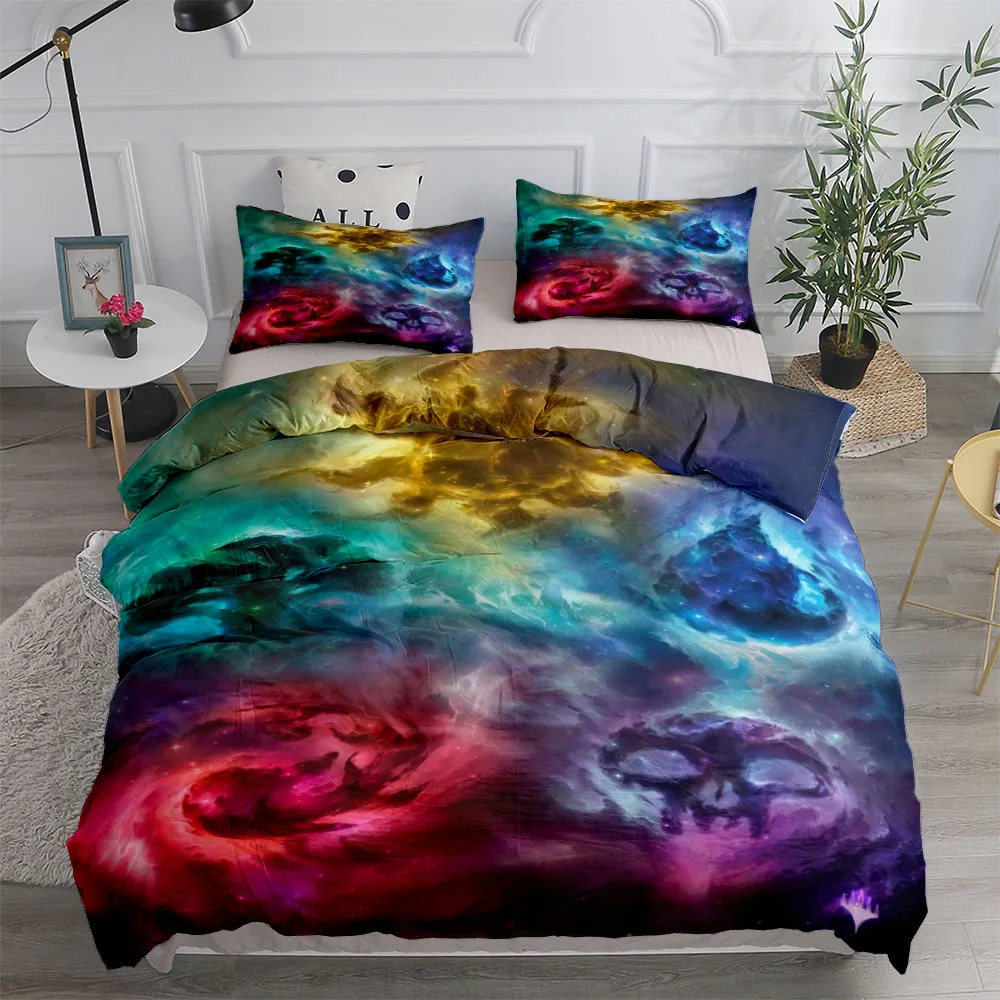 

Galaxy Mana Duvet Cover Set King Queen Double Full Twin Single Size Bed Linen Set