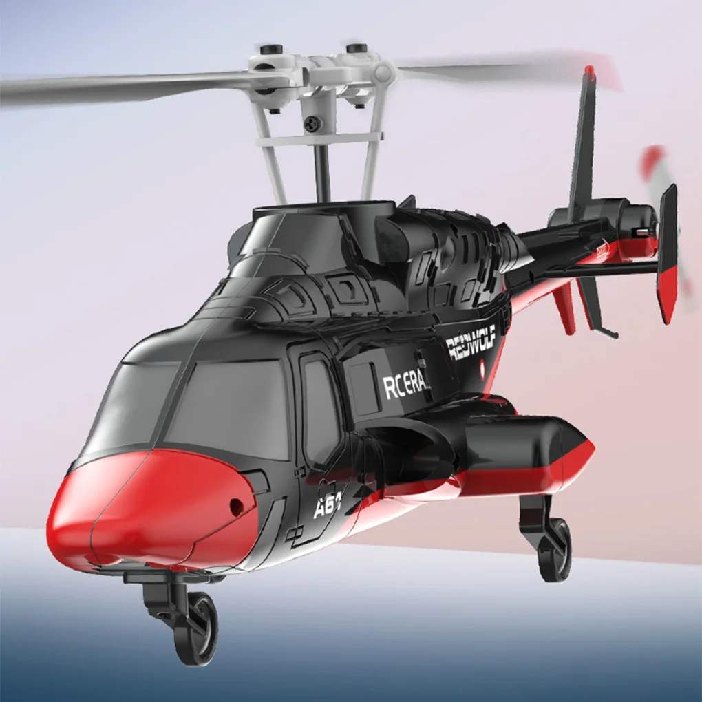 1/52 RC ERA A61Remote Control Helicopter Little Flying Wolf Light Flow Positioning Four-Way Simulated Unmanned Fighter Toy Gift
