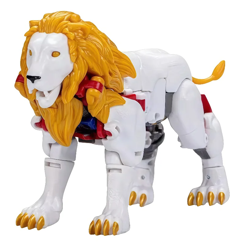 متوفر في المخزون هاسبرو محولات الألعاب الكلاسيكية الأسد الأبيض أوبتيموس برايم محول روبوت عمل نموذج لجسم جمع الهوايات اللعب