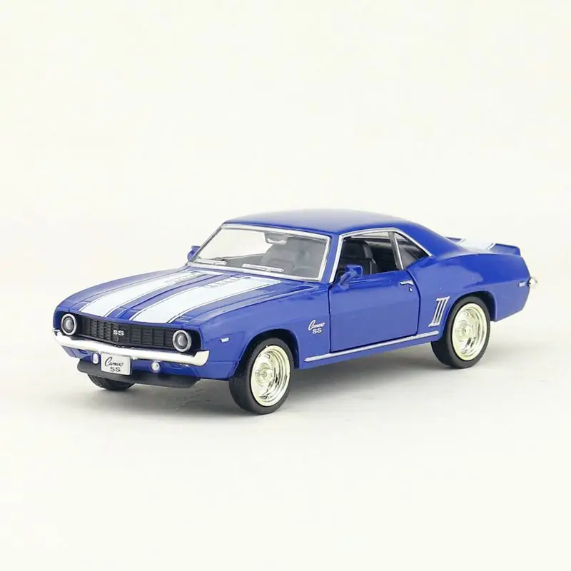 Camaro SS-Modèles de voiture jouet en alliage moulé sous pression, véhicules, fonction arrière côtelée, jouets de simulation pour garçons, meilleurs cadeaux pour enfants, échelle 1:36