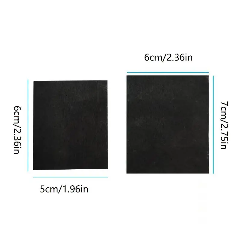 200PCS Disposable Bamboo Charcoal Wet Compress Cotton Pads Black Facial Makeup Remover Wipes Skin Cleaning Pads