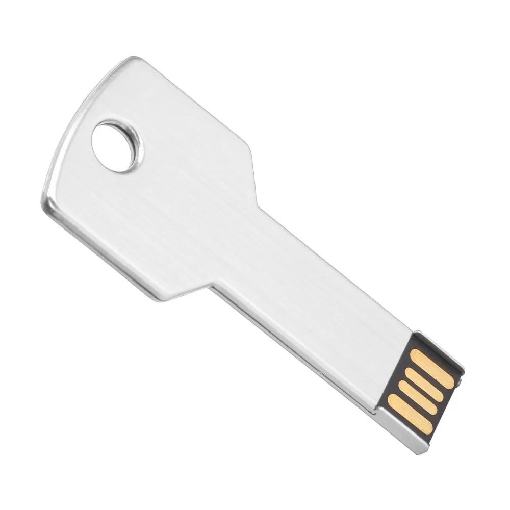 Portable Cool Key Shape USB Flash Drive Large Storage Capacity Convenient to Use USB Memory Disc USB Thumb Drive Computer Use