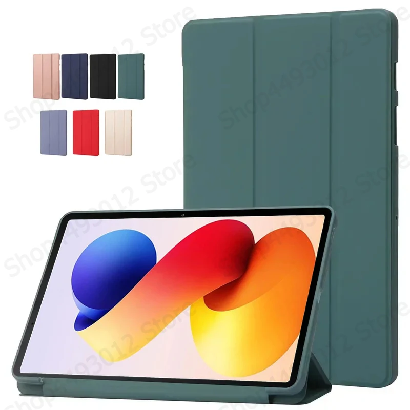 Funda For Redmi Pad 2 Pro Case 12.1 inch PU Leather Soft Back Stand Tablet Shell For Xiaomi Redmi Pad 2 Pro 12 1 Case