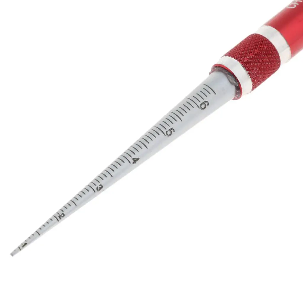 Hole Ruler Zinc Alloy Gap Measurement Taper Gauge for Bore Diameter Inspection in Industrial Use
