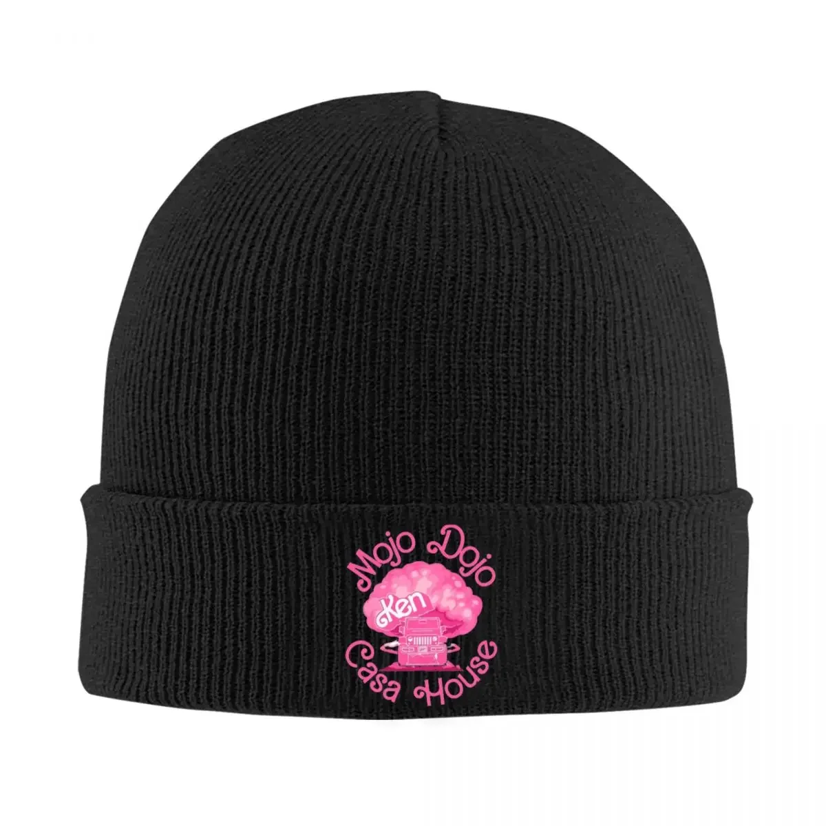 Mojo Dojo Casa House Kenough Gorro Otoño Invierno Gorros Cálidos Gorro de Punto Acrílico Unisex