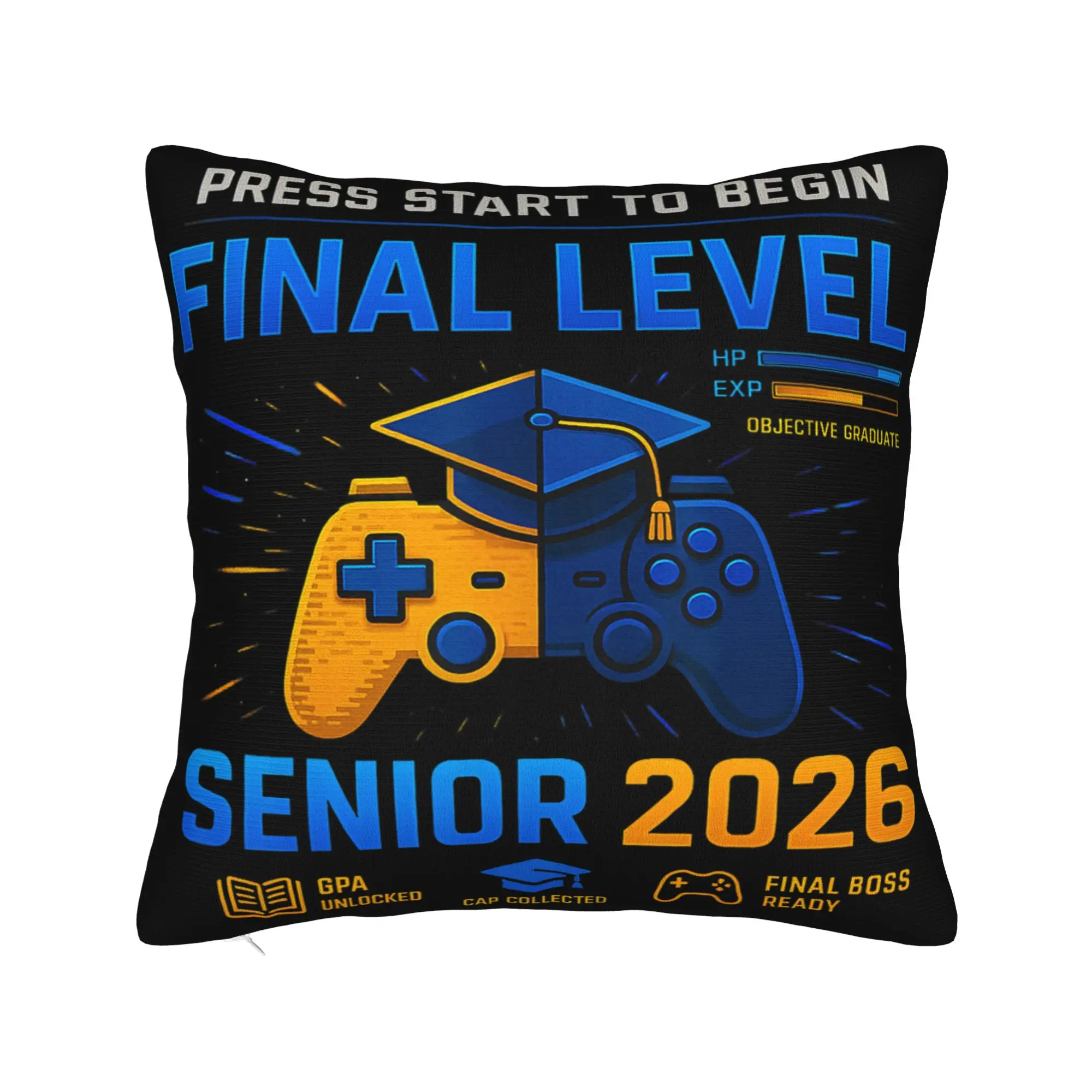 Decorative Pillowcases Class of 2026 Senior Graduation Product Home  Pillow Case Cover Zippered Multi Size