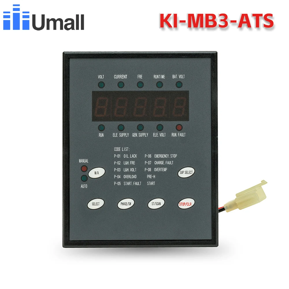 وحدة تحكم المولد KIPOR KDE الأصلية KI-MB3-ATS مرحلة واحدة Avr Kde12Sta Kde16EA Kde19Sta