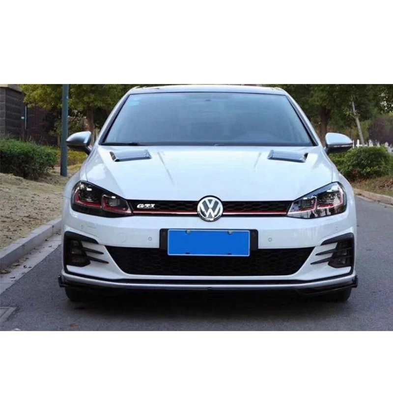 مجموعات المصد الأمامي الجديد 2025 مع شواية لسيارة VW Golf 7.5 GTI Style Bumper 2018 2019 2020 #4