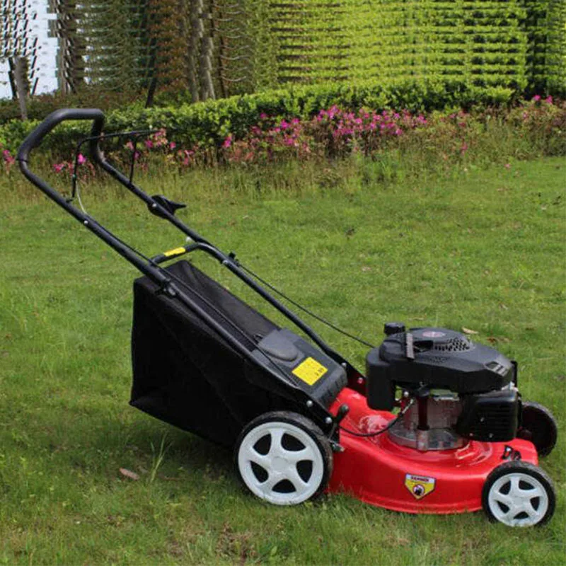 Image 5: Tondeuse à gazon électrique autotractée 4 temps avec roues pour la ferme