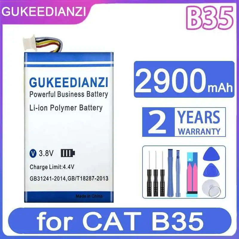 

For Cat Caterpillar B35 TYS13G02Q Premium Replacement 2900Mah Battery Long Lasting